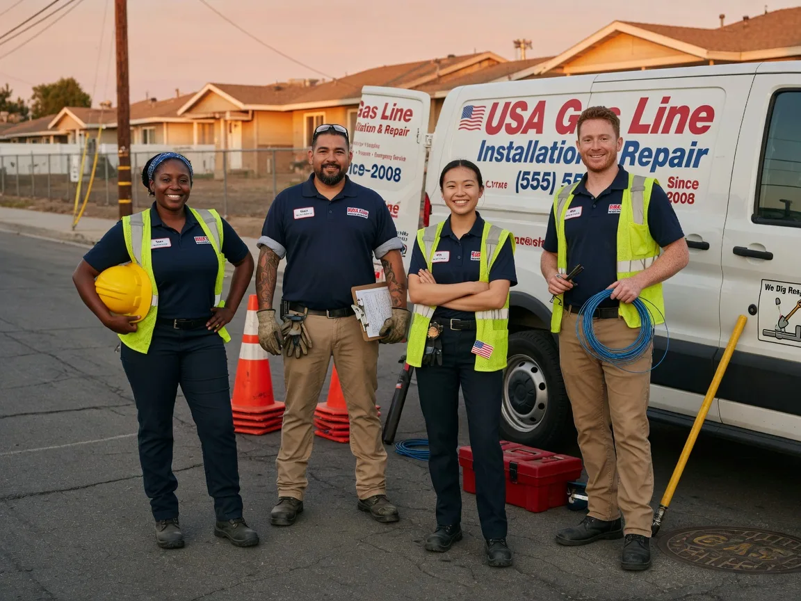 Gas Line Installation company in Willards, MD